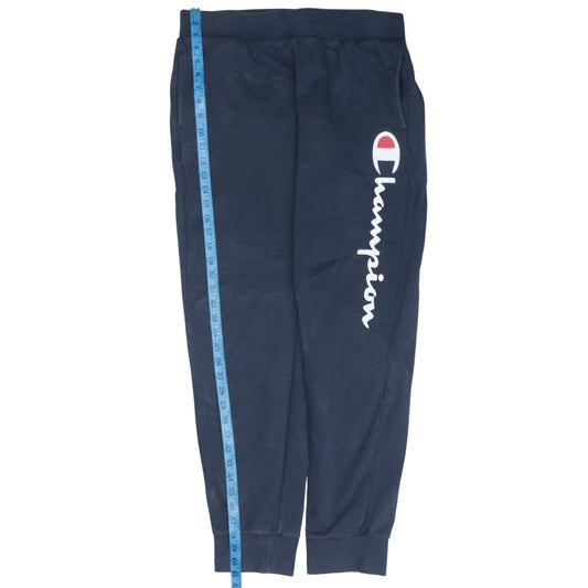 Champion Mens Blue Jogger Sweatpants L Regular Cotton Blend