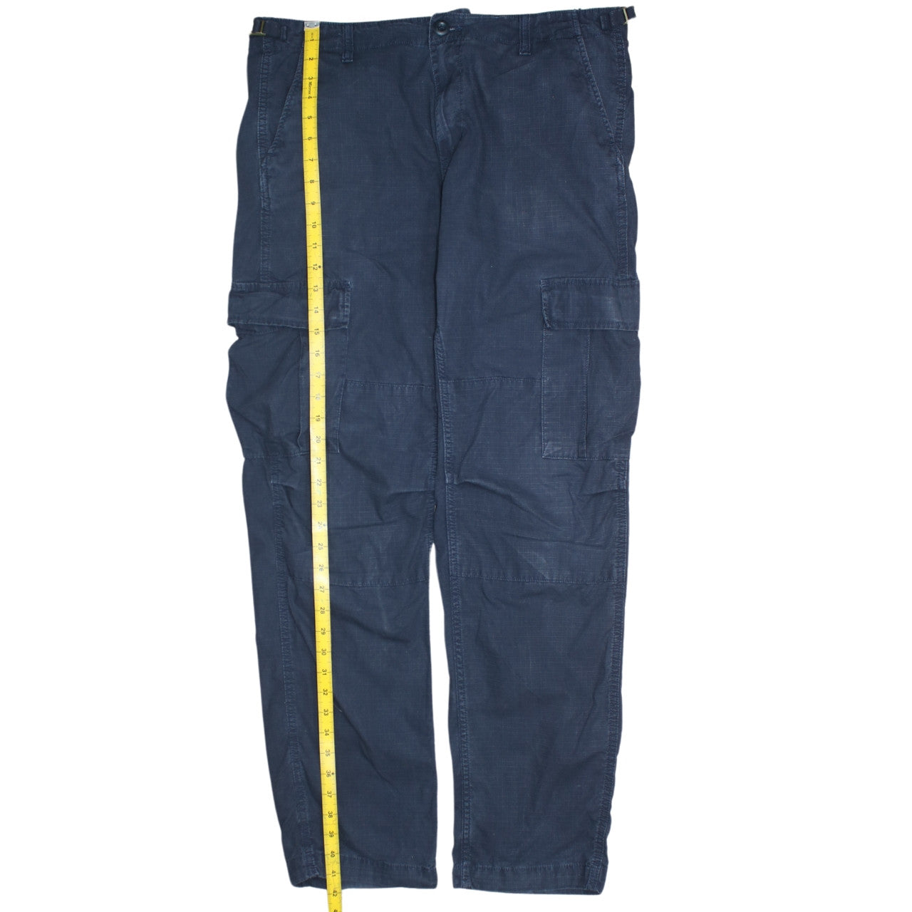 Carhartt Men’s Blue Cargo Workwear Trousers Size M Cotton