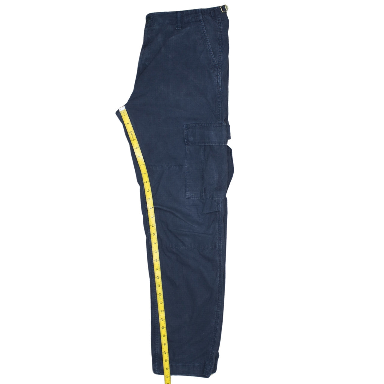 Carhartt Men’s Blue Cargo Workwear Trousers Size M Cotton