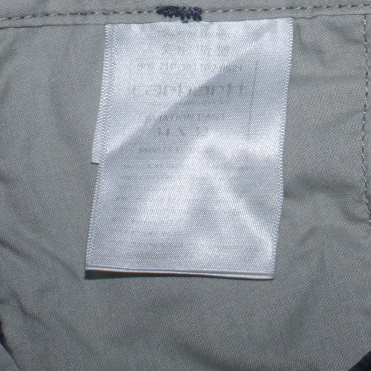 Carhartt Men’s Blue Cargo Workwear Trousers Size M Cotton