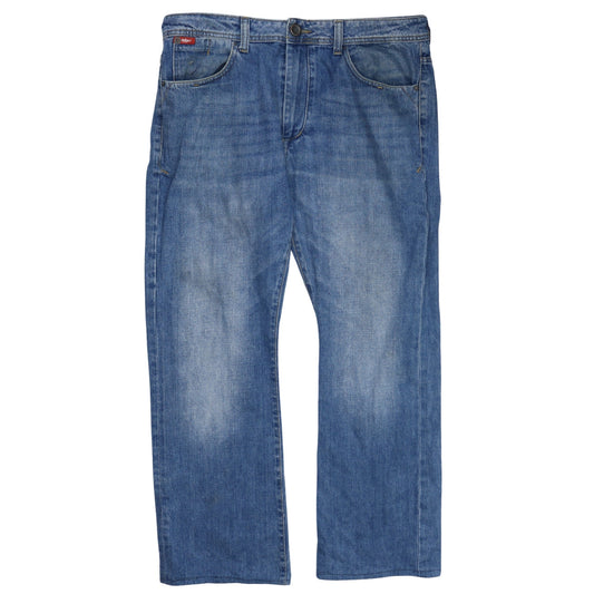 Lee Cooper Men's Blue Bootcut Jeans W36 L32 Carter Denim