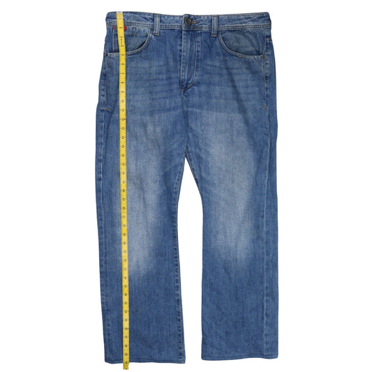 Lee Cooper Men's Blue Bootcut Jeans W36 L32 Carter Denim