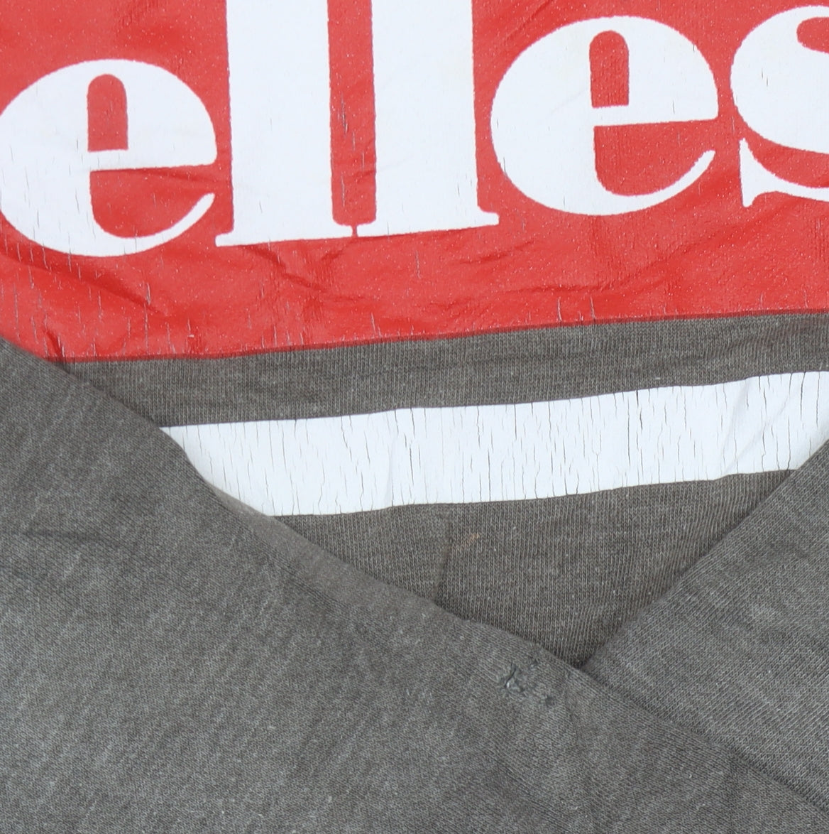 Ellesse Mens Brown Logo Sweatshirt L Crew Neck Pullover
