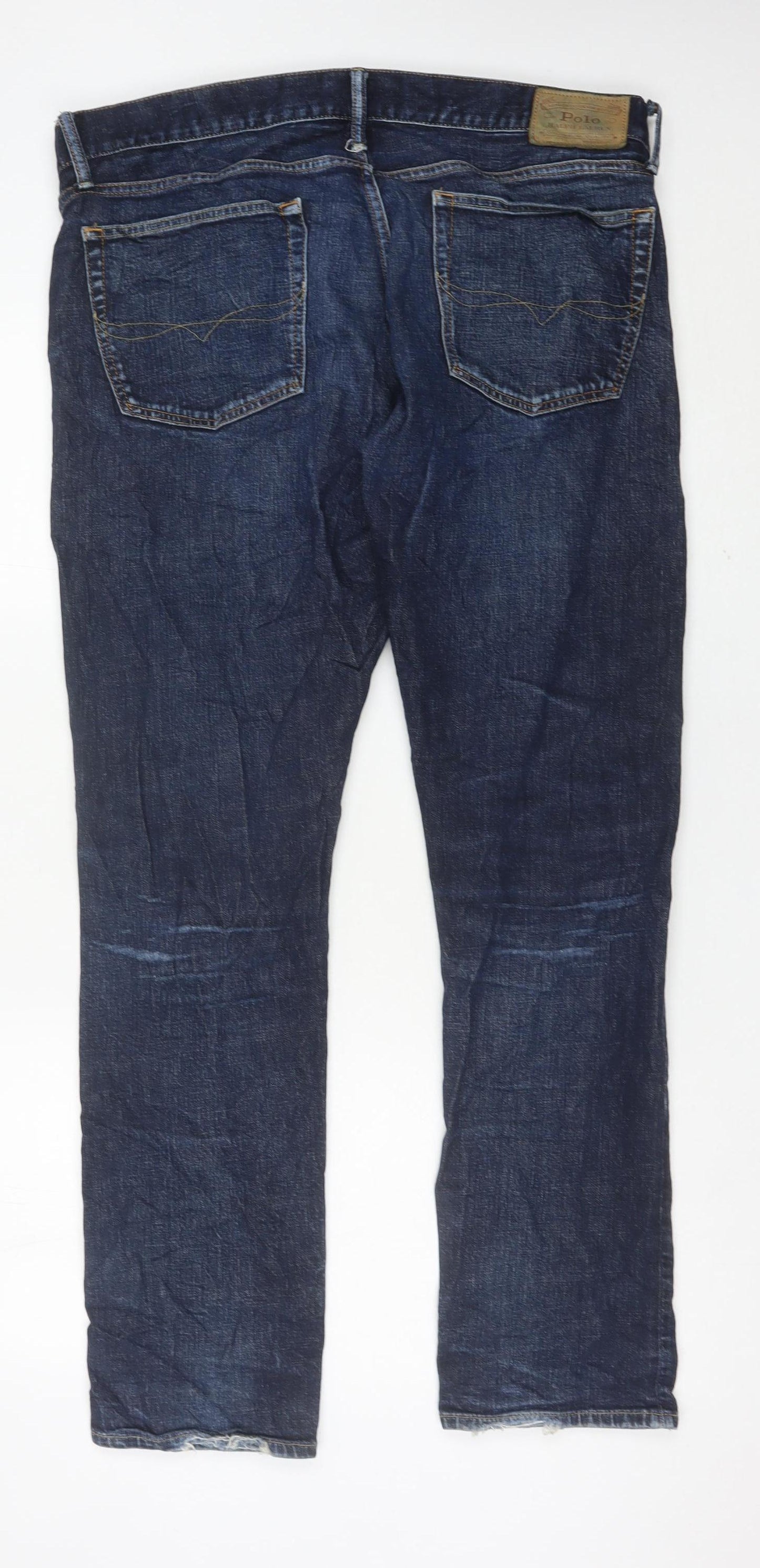 Polo Ralph Lauren Men’s Blue Slim Straight Jeans 36x32