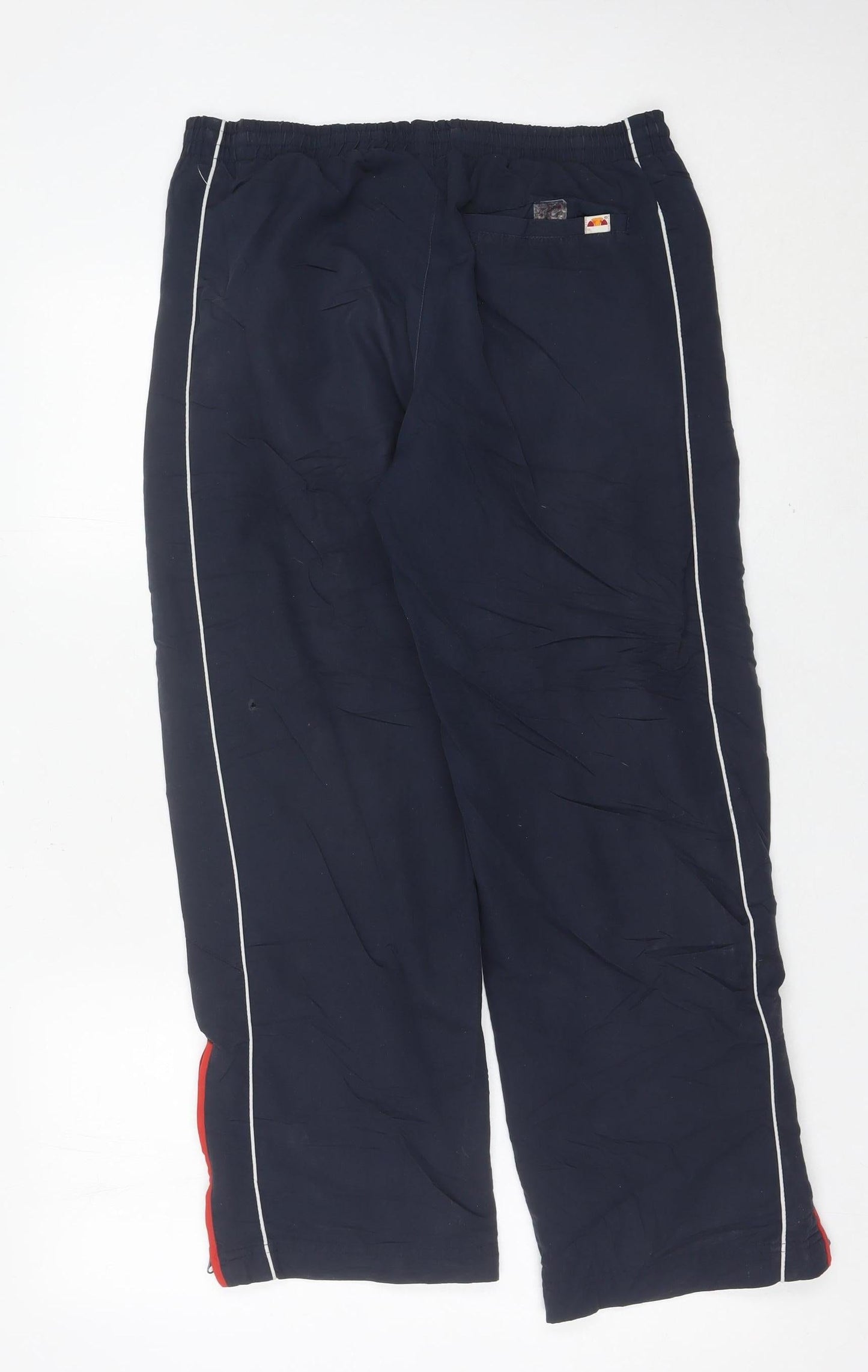 Ellesse Mens Blue Small Jogger Trousers with Zip Pockets