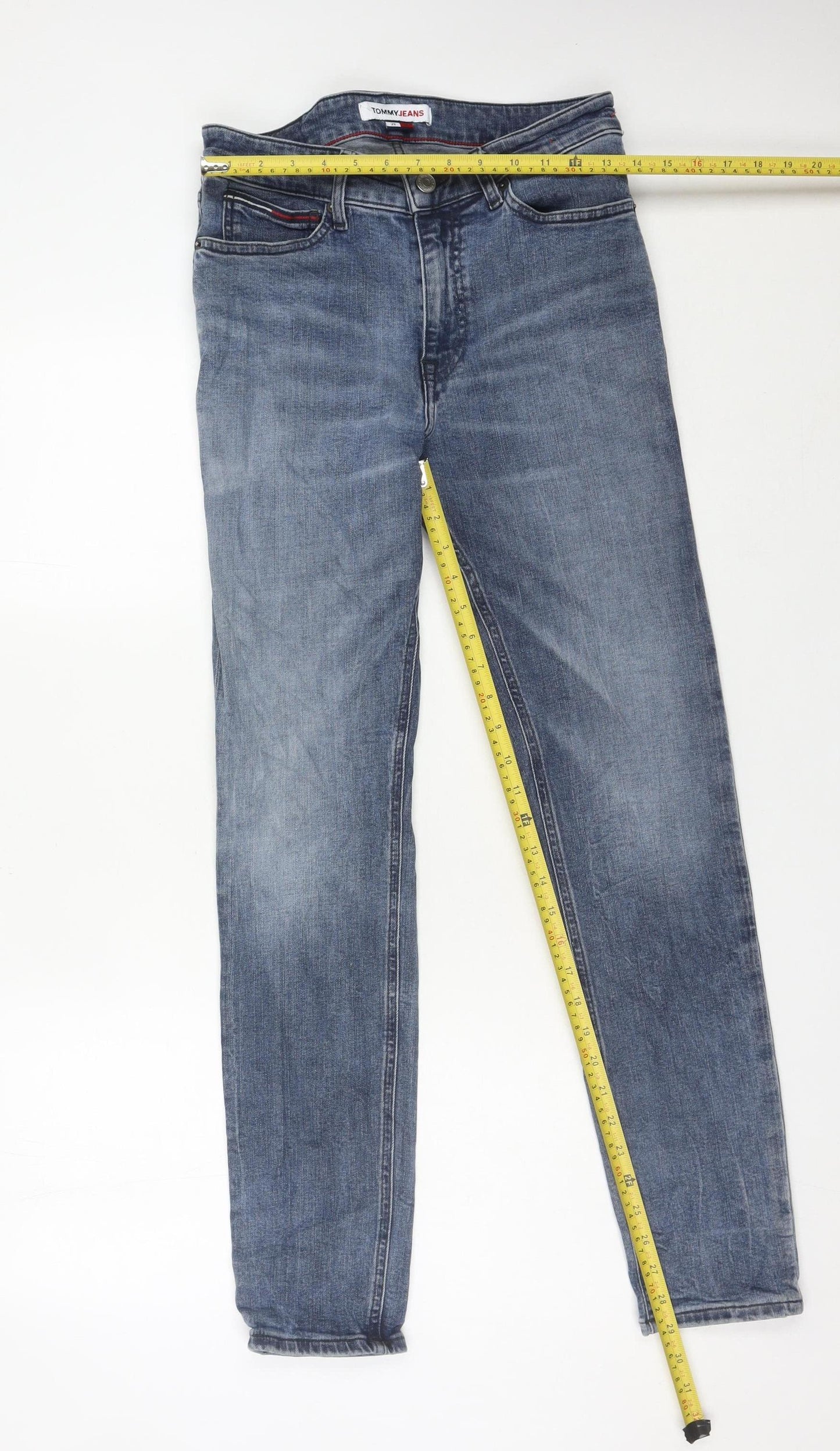 Tommy Jeans Men’s Blue Slim Straight Denim Jeans W29 L32