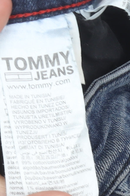 Tommy Jeans Men’s Blue Slim Straight Denim Jeans W29 L32