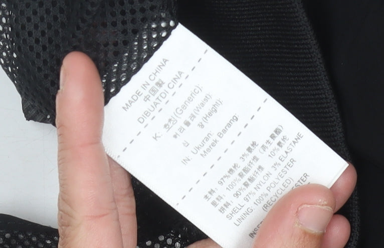 Adidas Womens Black Size 10 Track Jacket Full Zip Sport Essentials