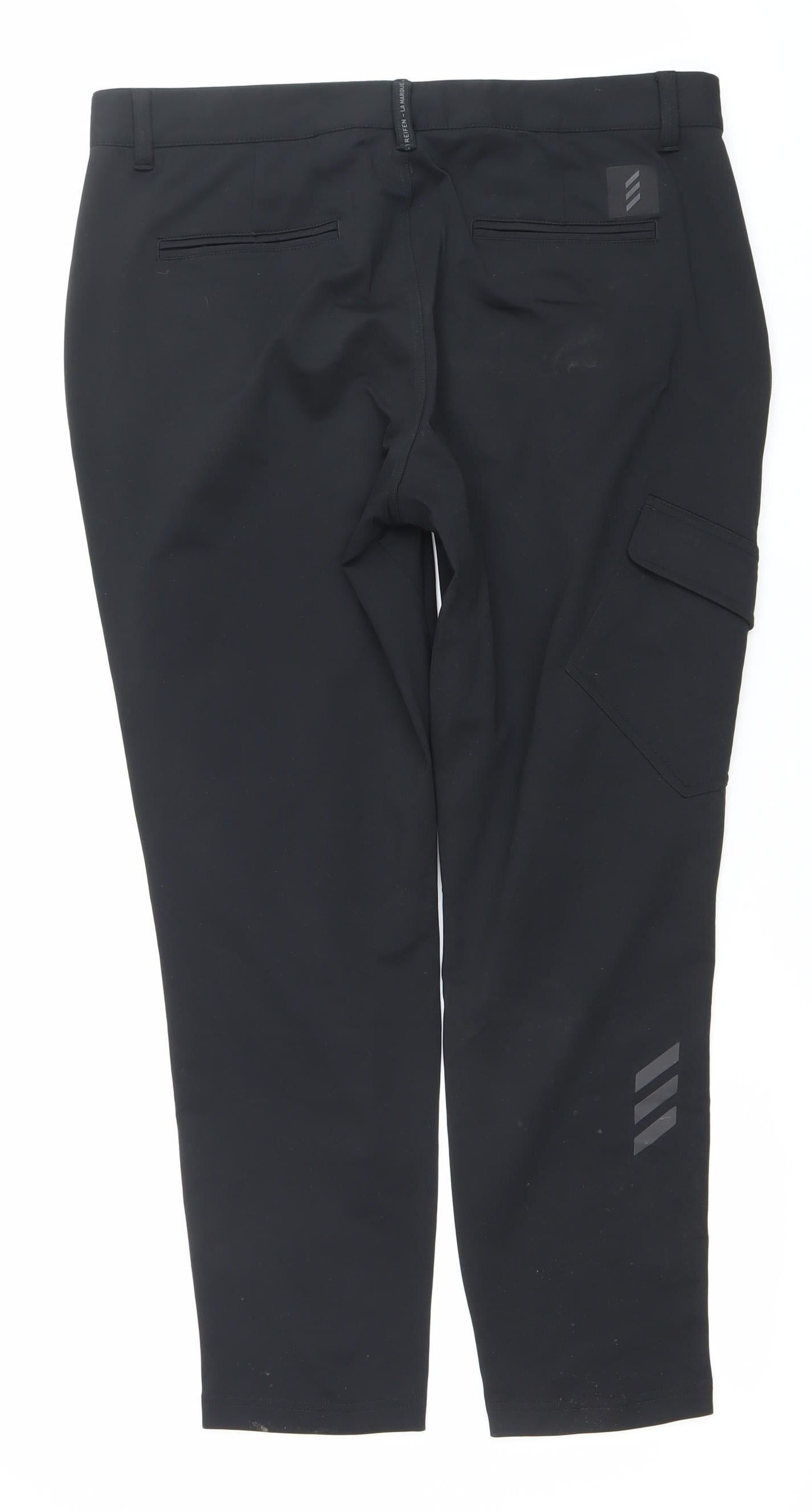 Adidas Men’s Black Adicross Cargo Golf Trousers 34x30 Regular Fit