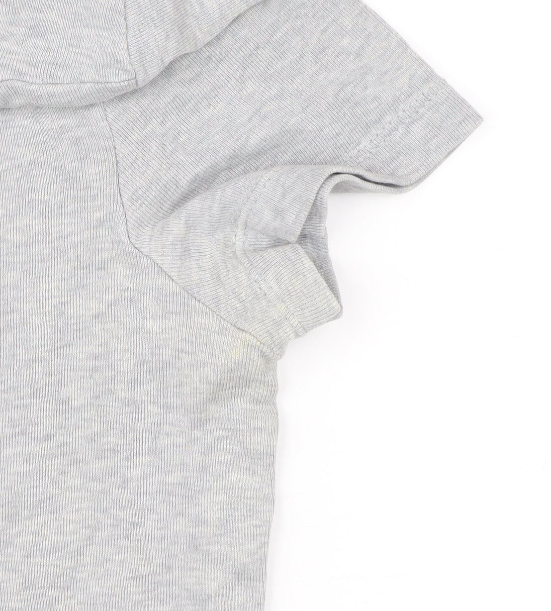 United Colors of Benetton Womens Grey XS T-Shirt Short Sleeve Cotton