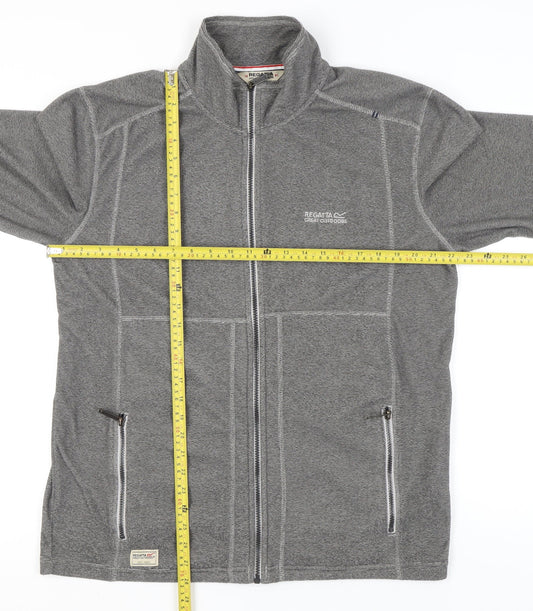 Regatta Men’s Grey Full Zip Lightweight Fleece Jacket L 44in