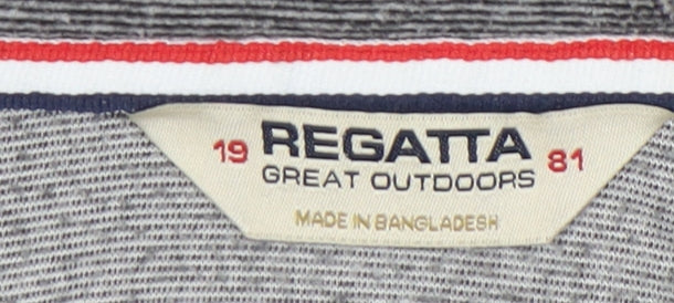 Regatta Men’s Grey Full Zip Lightweight Fleece Jacket L 44in