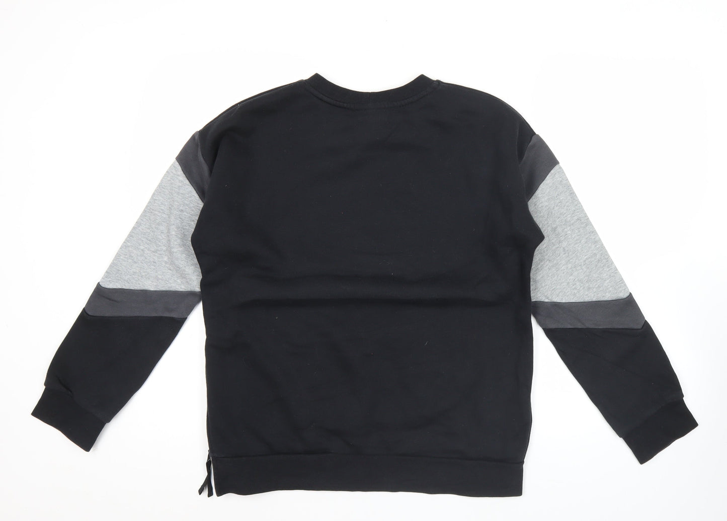Nike Men’s Black XL Pullover Sweatshirt Crew Neck Graphic Print
