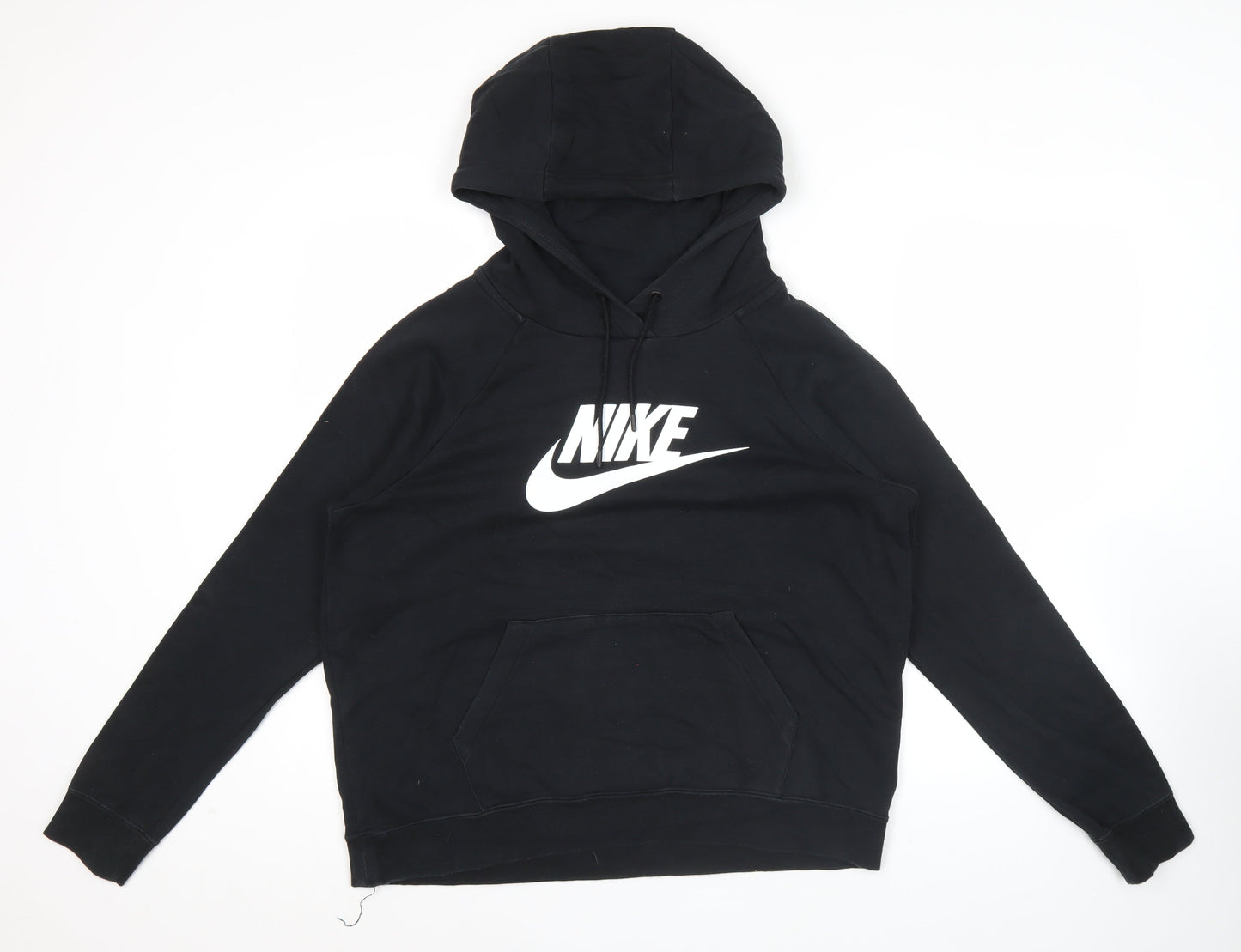 Nike Mens Black XL Pullover Hoodie Sweatshirt Logo Sportswear