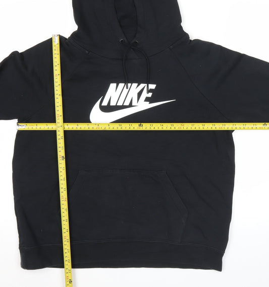 Nike Mens Black XL Pullover Hoodie Sweatshirt Logo Sportswear