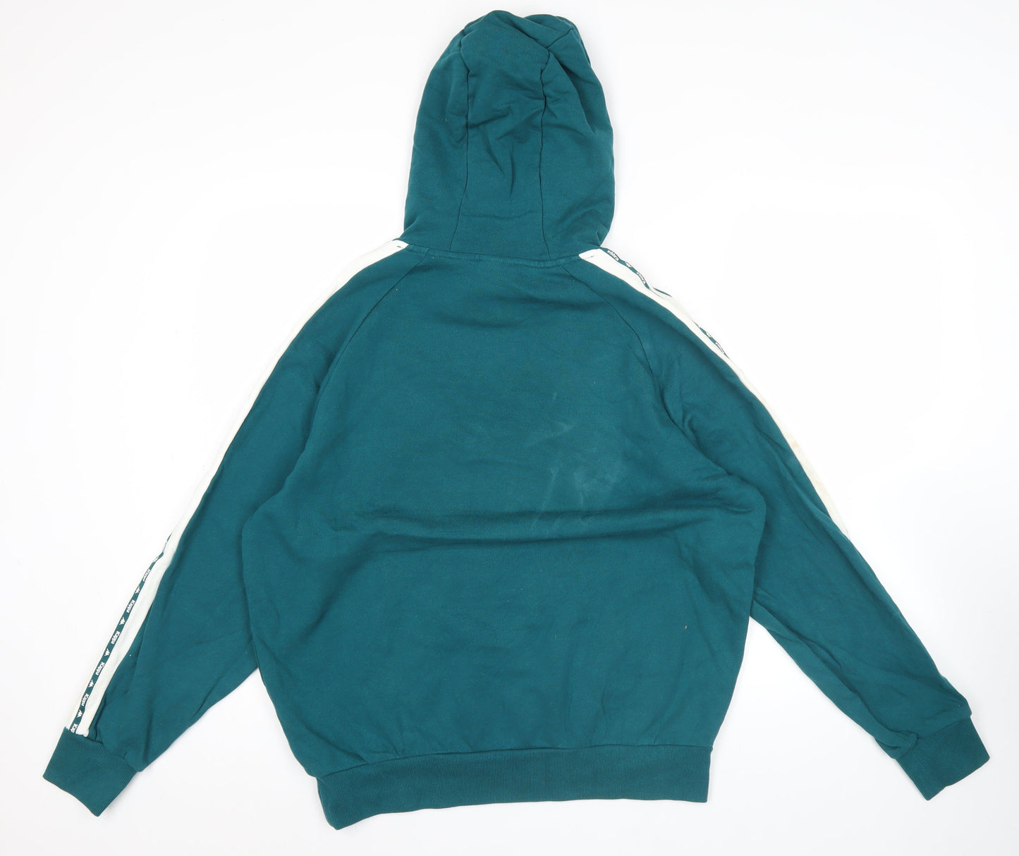 Kappa Mens Green Pullover Hoodie Small Logo Sportswear