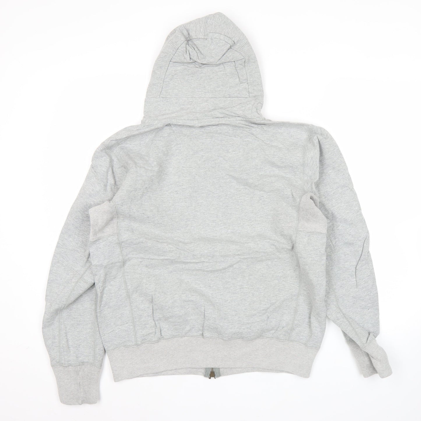 Champion Men's Grey Full Zip Hoodie Size L Regular Fit