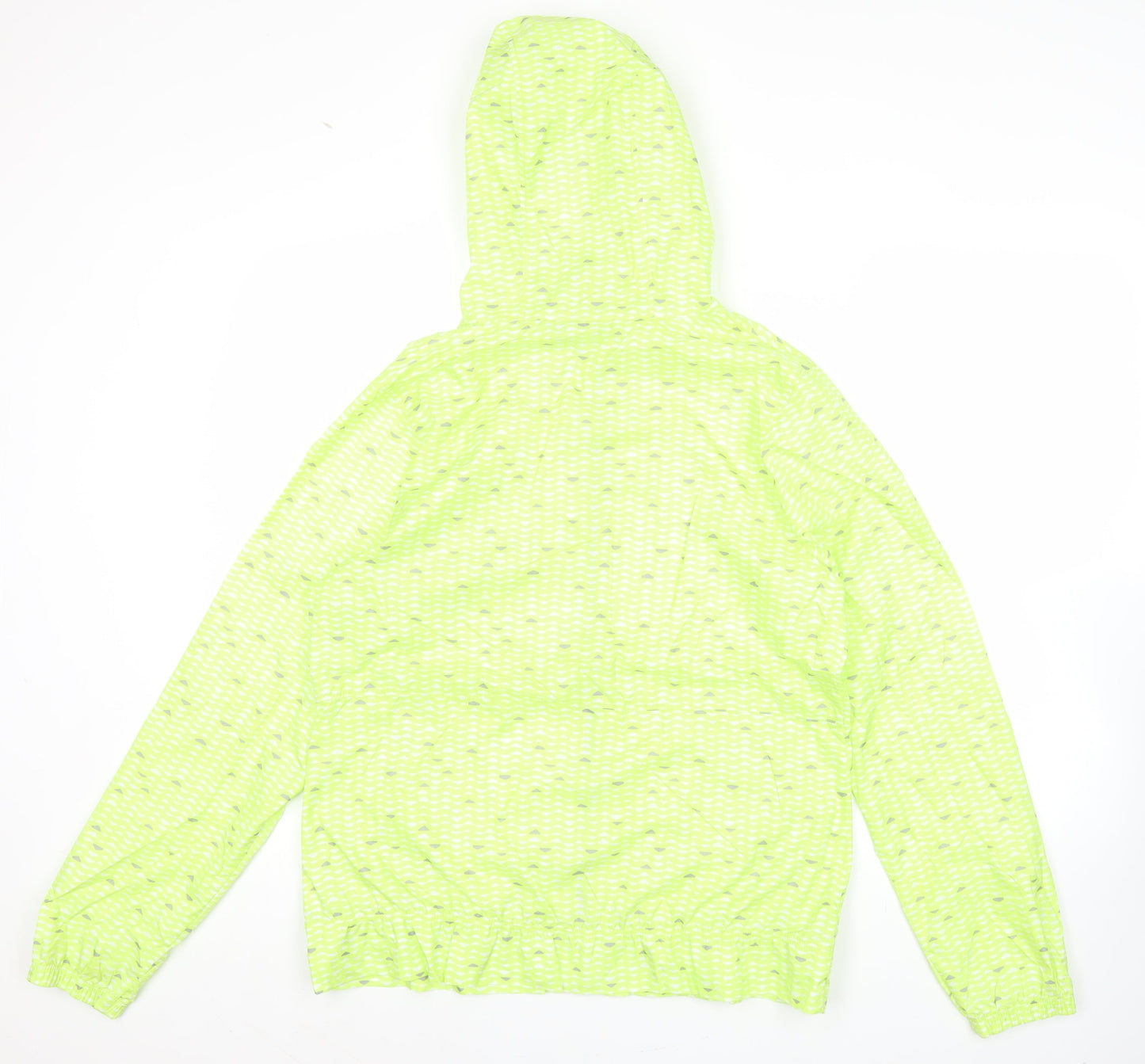 Columbia Womens Green M Windbreaker Jacket Lightweight Hooded