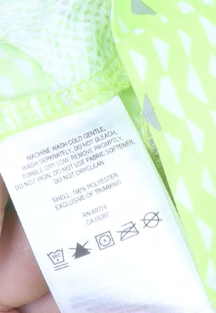 Columbia Womens Green M Windbreaker Jacket Lightweight Hooded