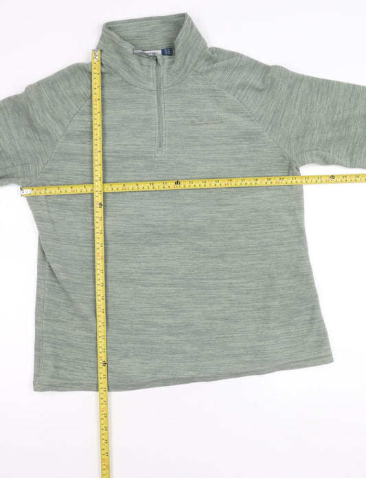 Mountain Warehouse Women’s Green Fleece Pullover Sweatshirt Size 18