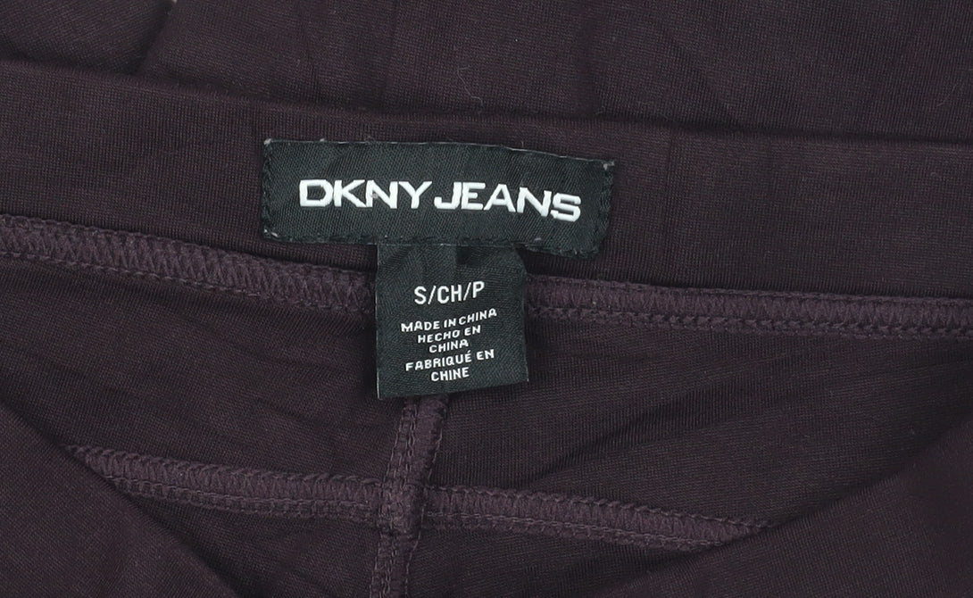 DKNY Jeans Womens Purple Jeggings Size S Skinny Stretch Denim