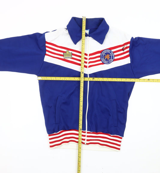 Admiral Men’s Blue Leicester City Track Jacket Size L Full Zip