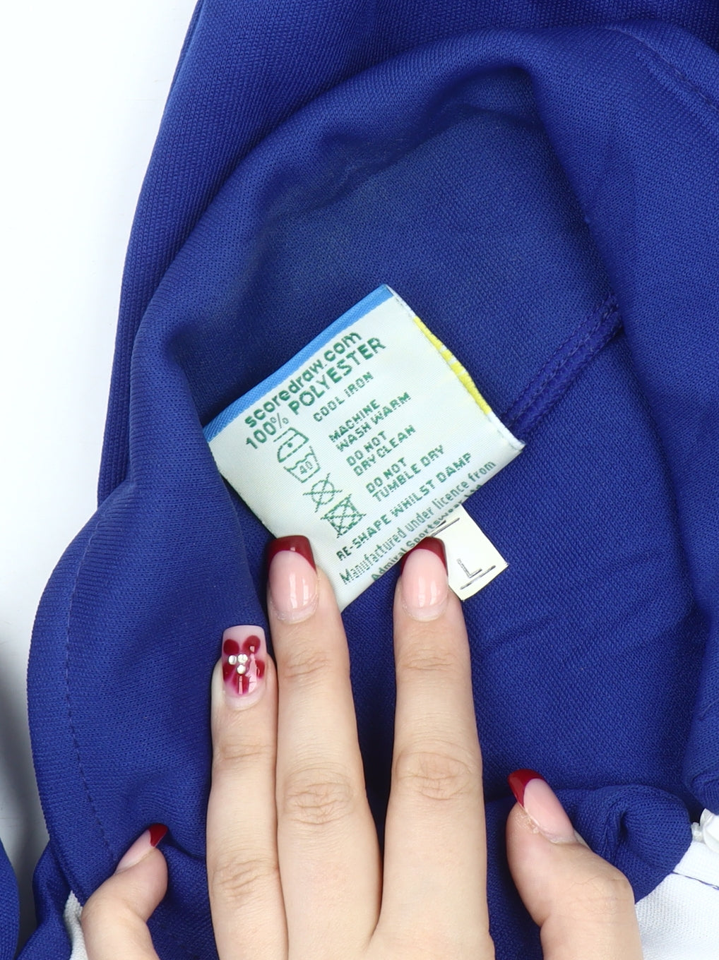 Admiral Men’s Blue Leicester City Track Jacket Size L Full Zip