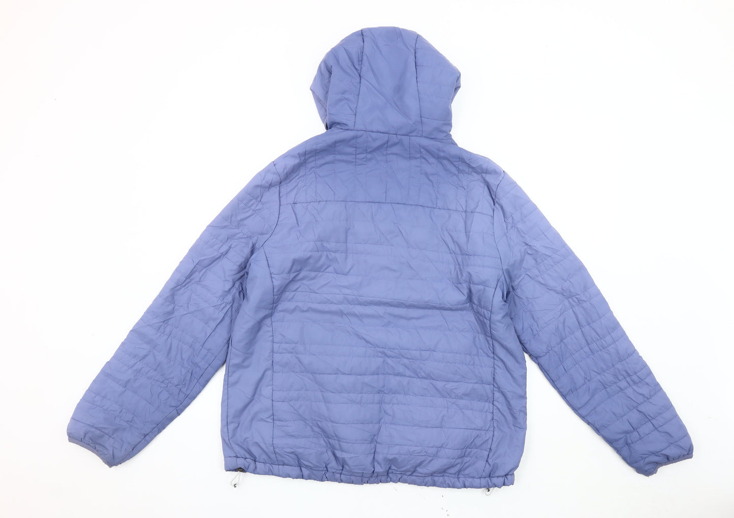 Craghoppers Women’s Blue Size 10 Puffer Jacket Hooded Polyester