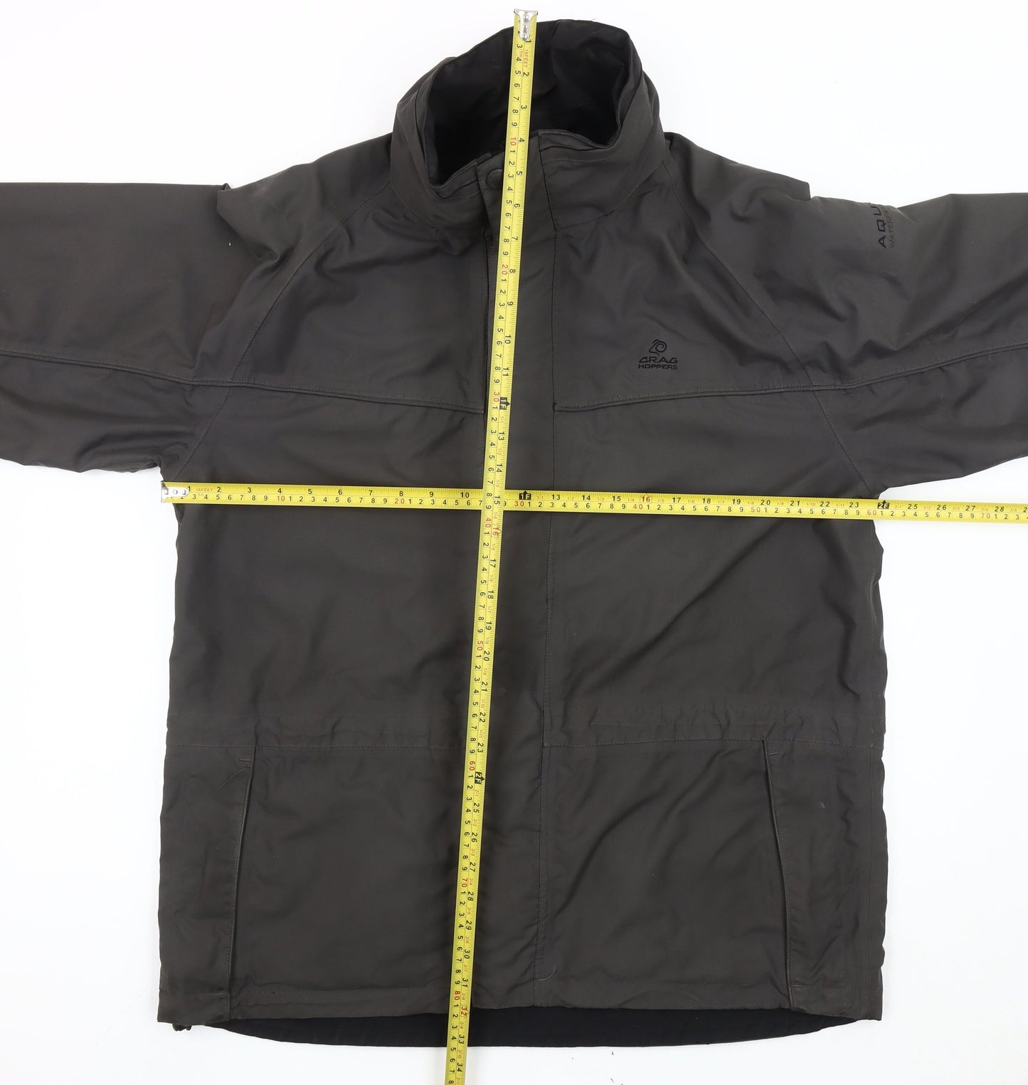 Craghoppers Men’s Black Waterproof Jacket L 44in Outdoor Hiking Coat
