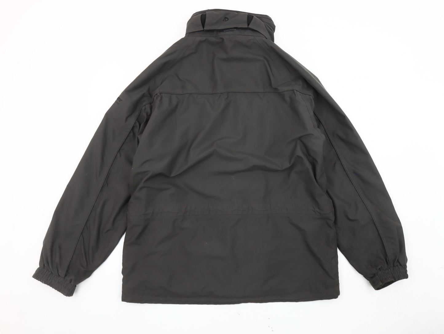 Craghoppers Men’s Black Waterproof Jacket L 44in Outdoor Hiking Coat