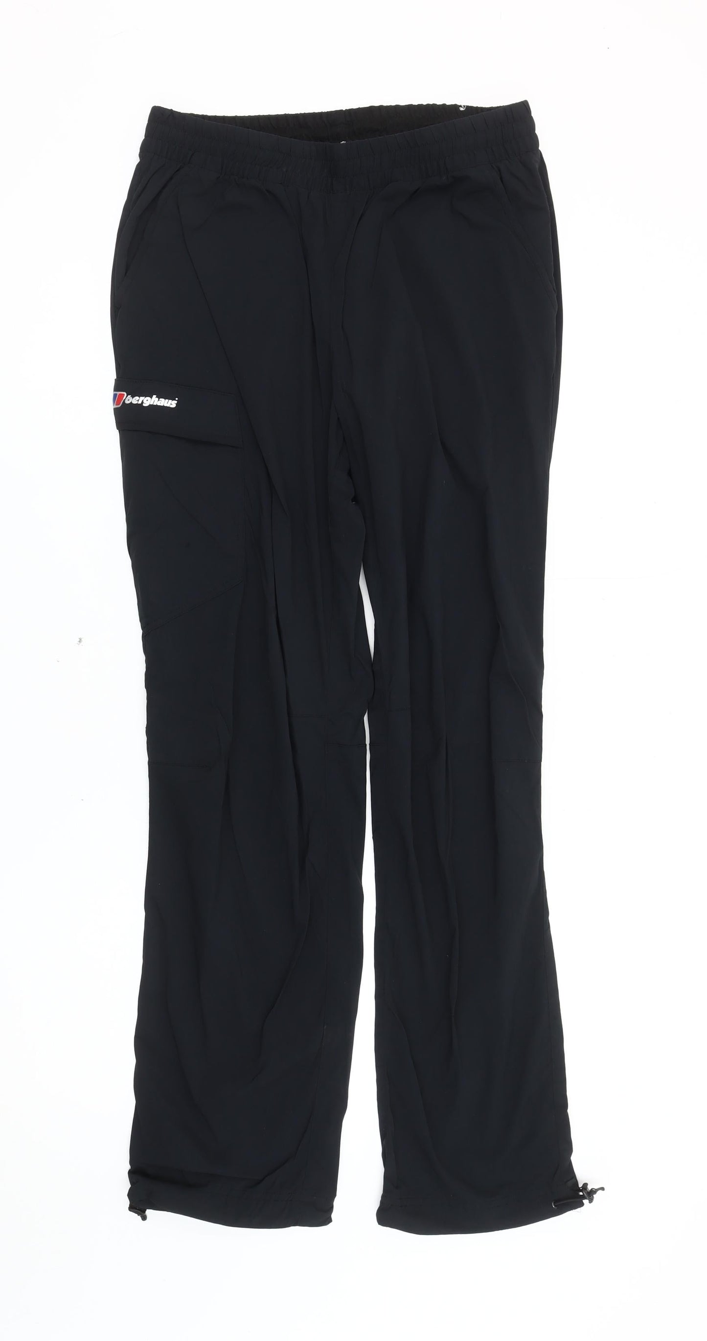 Berghaus Men’s Black Cargo Trousers L 34W 32L Outdoor Travel