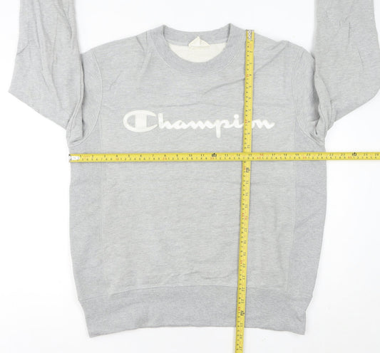 Champion Unisex Grey Medium Reverse Weave Pullover Sweatshirt