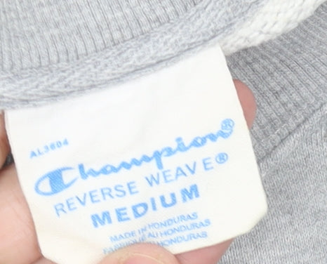 Champion Unisex Grey Medium Reverse Weave Pullover Sweatshirt