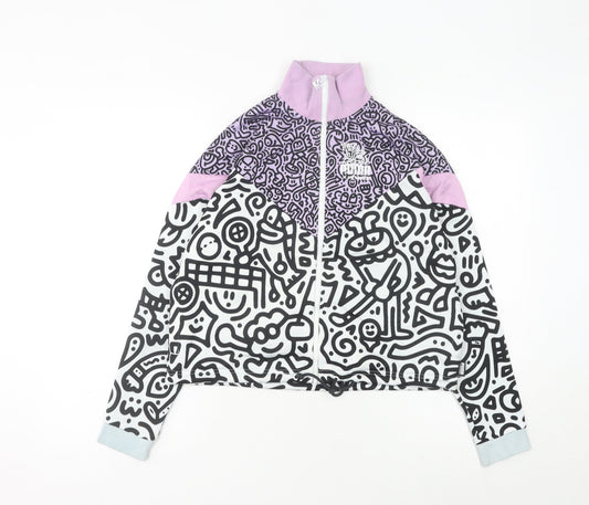 Puma x Mr Doodle Women’s Multicoloured Full Zip Sweatshirt Size 8