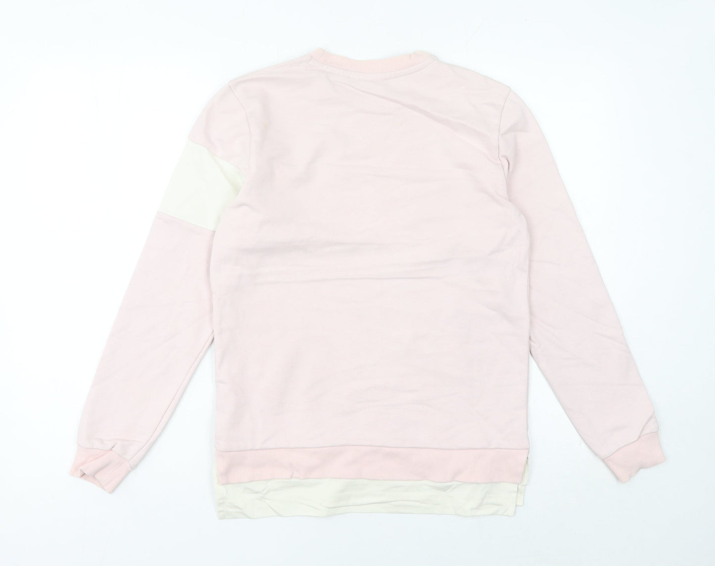 New Balance Women’s Pink XXS Pullover Sweatshirt Logo Sportswear