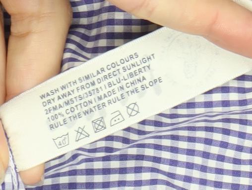 Fat Face Mens Blue Check Cotton Long Sleeve 2XL Dress Shirt