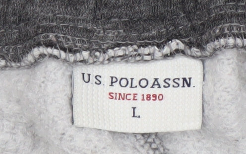 U.S. Polo Assn. Men’s Grey Sweatpants L Regular Fit Joggers
