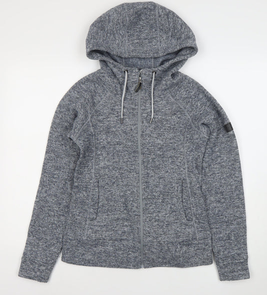 Berghaus Women’s Grey Full Zip Hoodie Size S Polyester Blend
