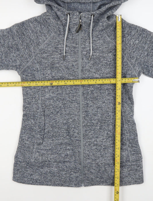 Berghaus Women’s Grey Full Zip Hoodie Size S Polyester Blend