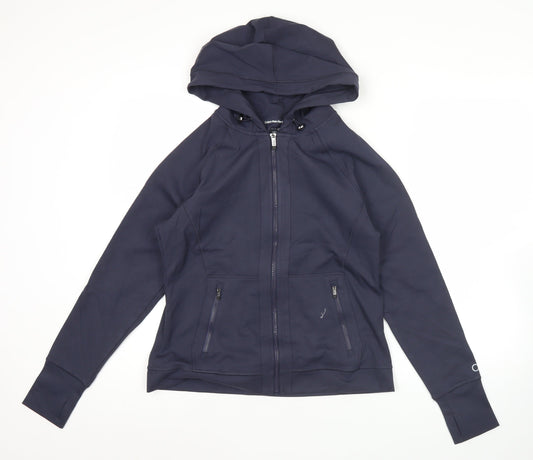 Calvin Klein Men’s Blue M Hooded Softshell Active Jacket