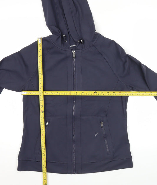 Calvin Klein Men’s Blue M Hooded Softshell Active Jacket