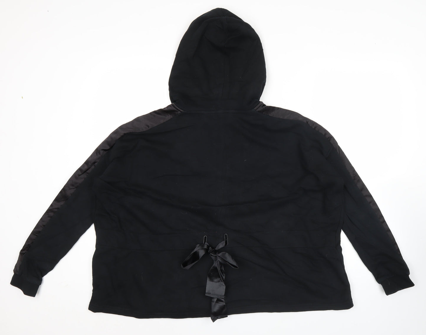 Puma Womens Black Size 12 Full Zip Hoodie Sports Loungewear