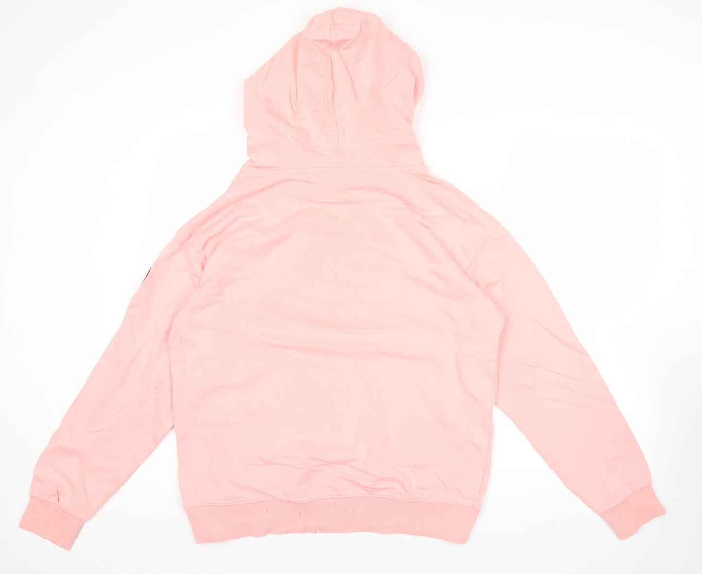 Champion x Kith Women's Pink Hoodie Medium Pullover Logo Cotton
