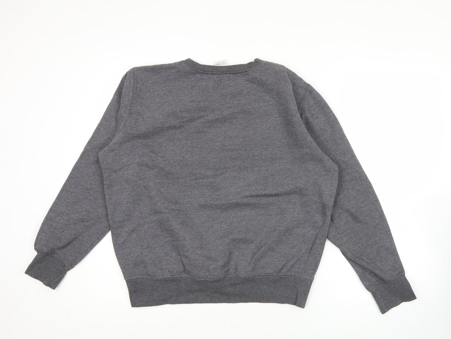 Champion Unisex Adults Grey XL Pullover Sweatshirt Logo Print