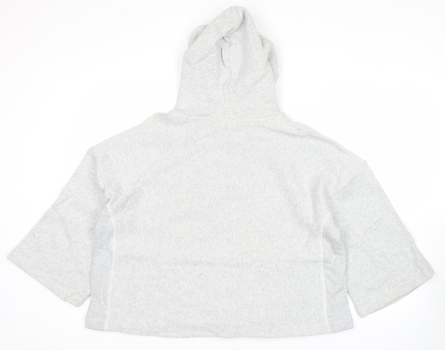 Champion Women’s Grey Pullover Hoodie Large Relaxed Fit Logo