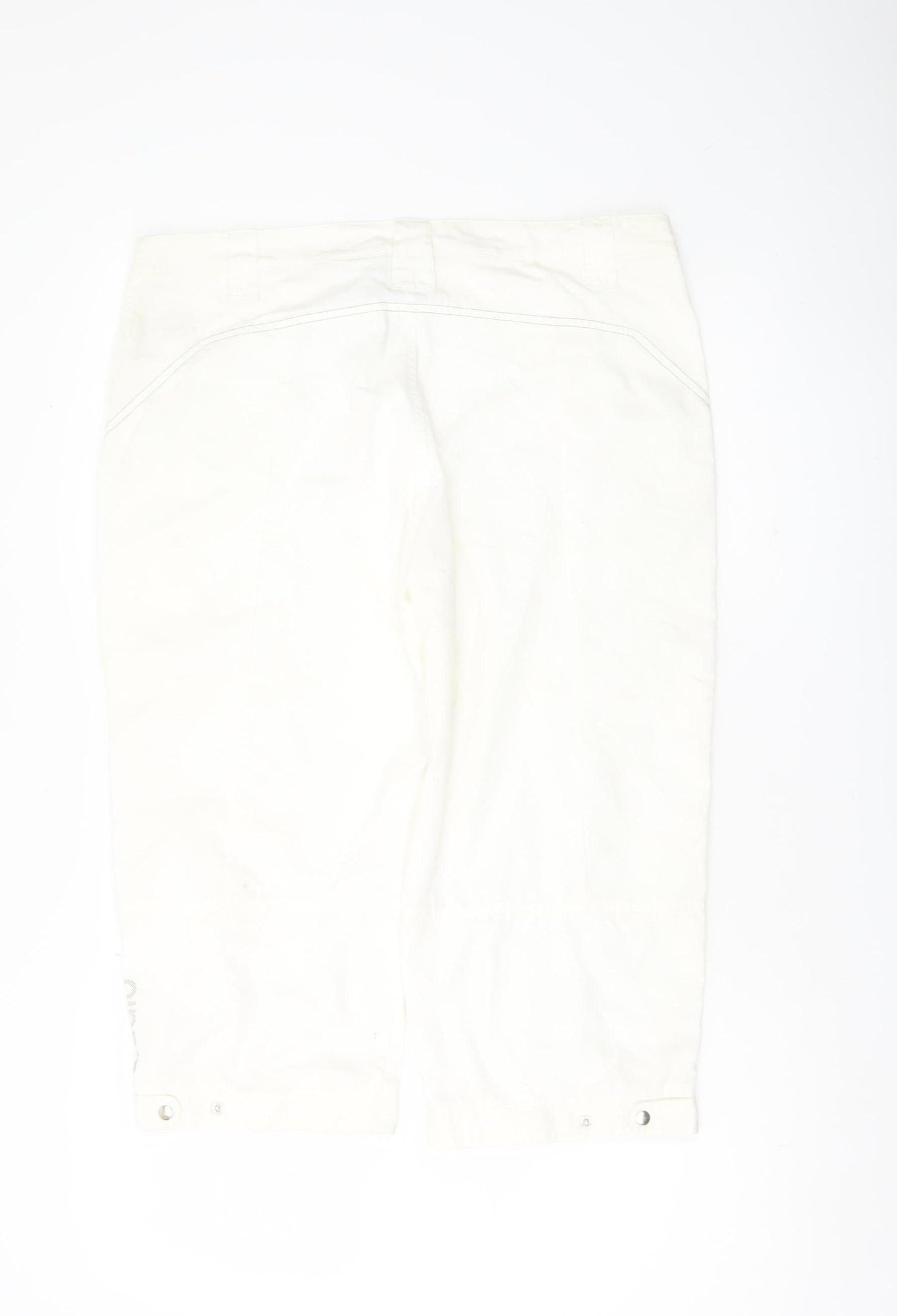 Nike Women’s White Cargo Trousers Size 14 Cotton Blend