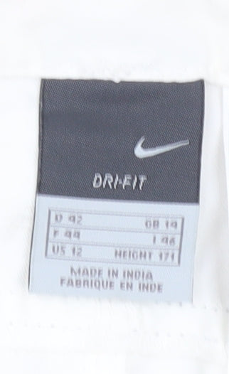 Nike Women’s White Cargo Trousers Size 14 Cotton Blend
