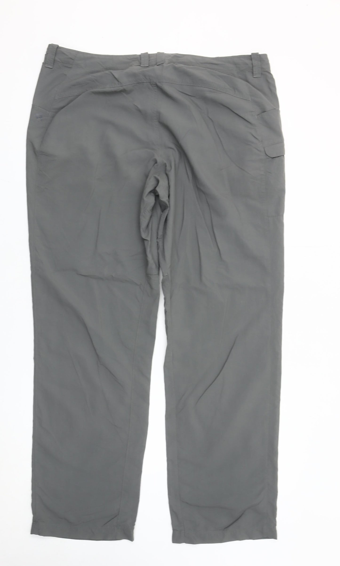 Mountain Hard Wear Womens Grey Cargo Trousers Size 14 Regular Nylon