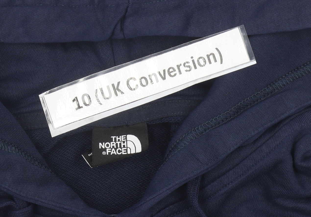 The North Face Women’s Navy Pullover Hoodie Size 10 UK Cotton Blend