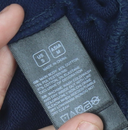 The North Face Women’s Navy Pullover Hoodie Size 10 UK Cotton Blend